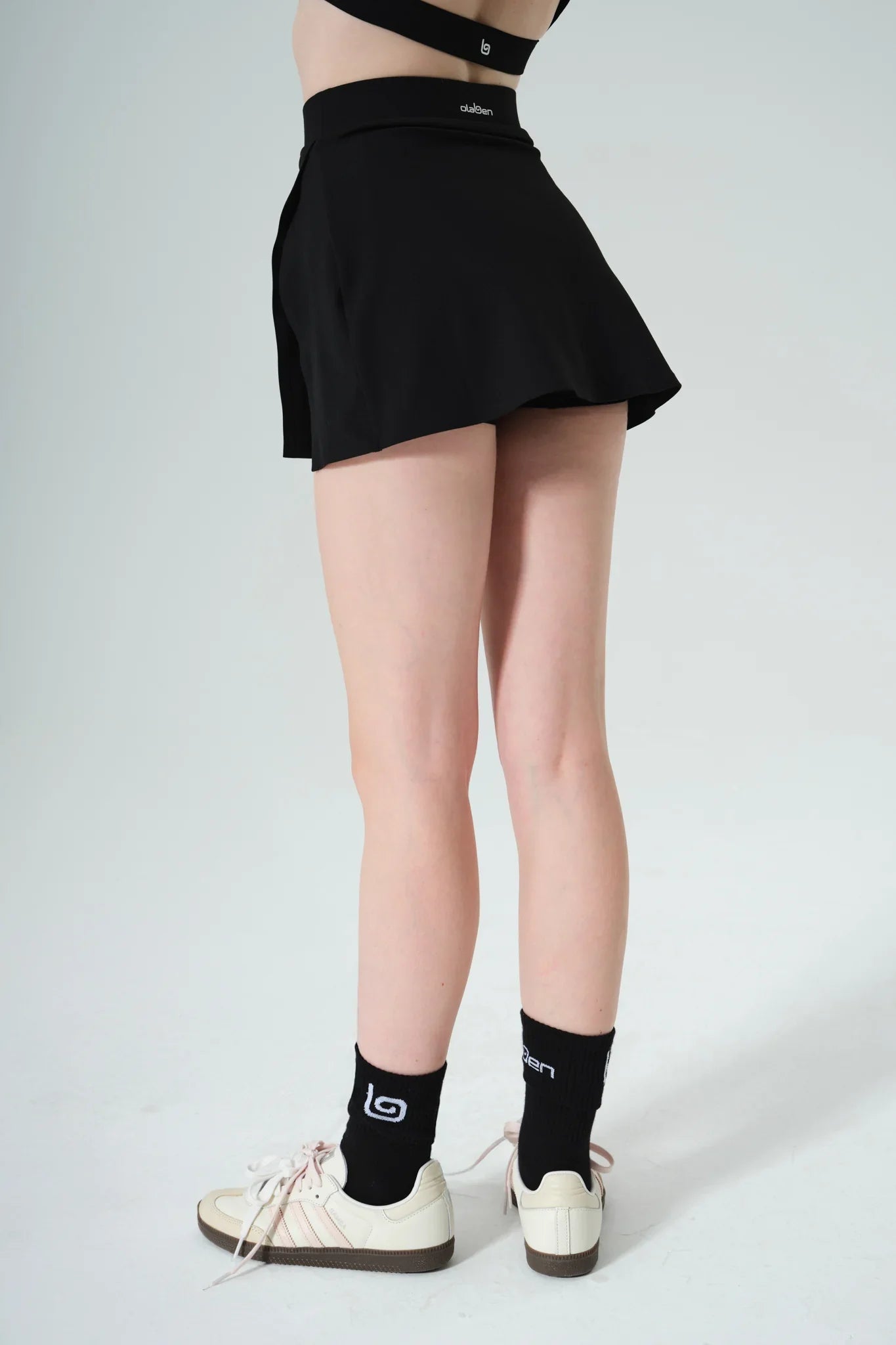 Active Mini Skirt - Black - Olaben - Womens Skirt