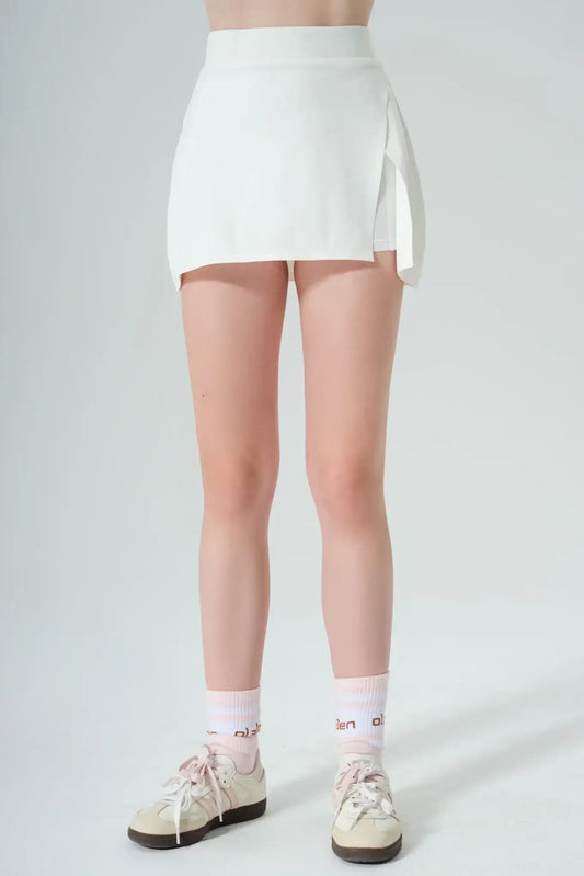 Active Mini Skirt - White - Olaben