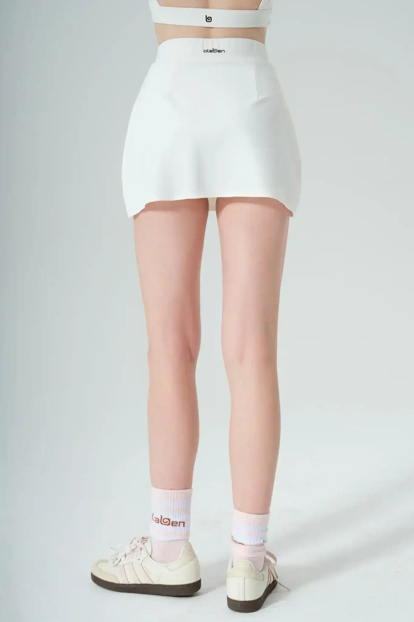 Active Mini Skirt - White - Olaben