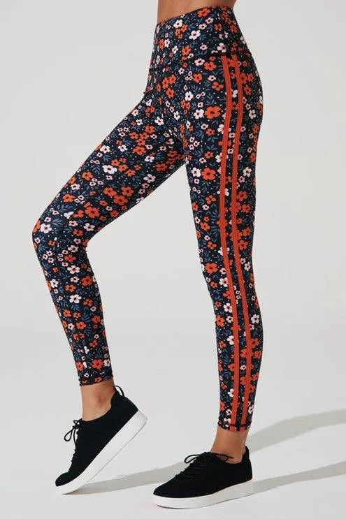 Palma Legging - Maja Orange - Olaben - Womens Leggings