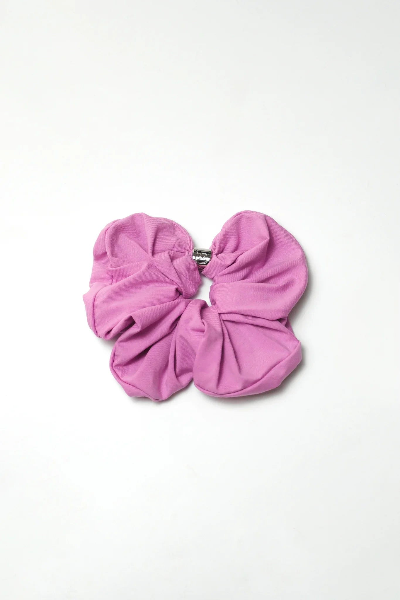 Oversized Silver Bead Scrunchie - Blossom - Olaben - Headwear