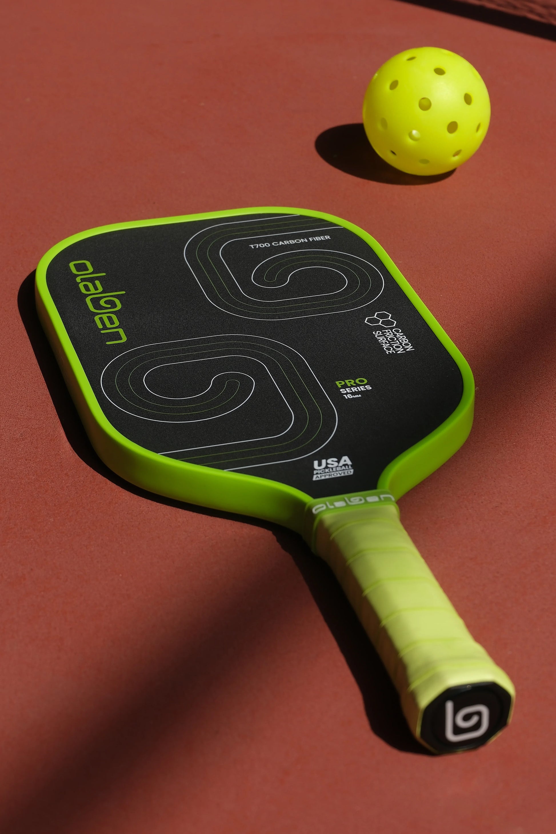 Pro Series Pickleball Paddle 16mm - Green - Olaben - Accessories