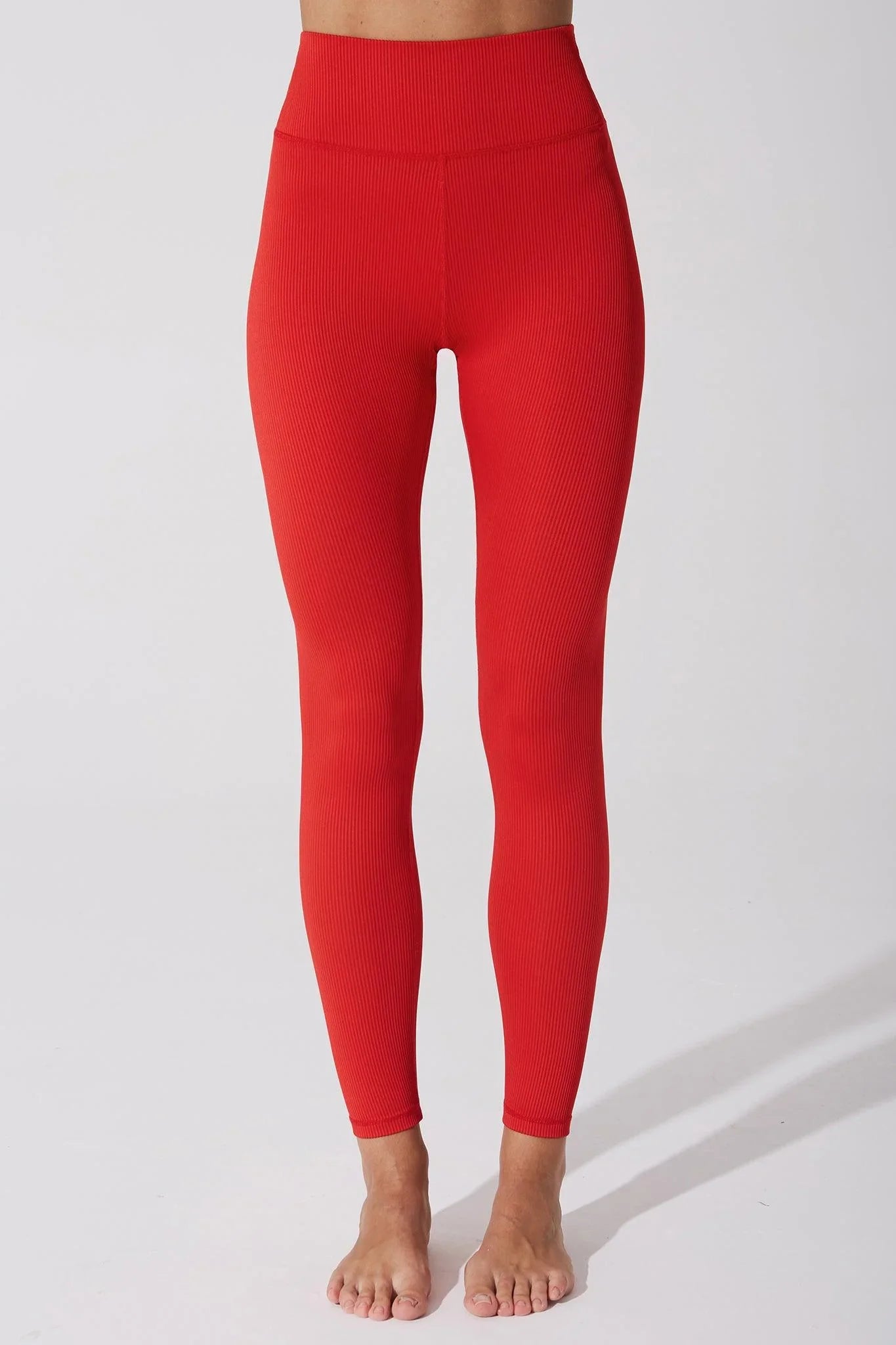 Querida High Waist R Legging - Savvy Red - Olaben - Womens Leggings