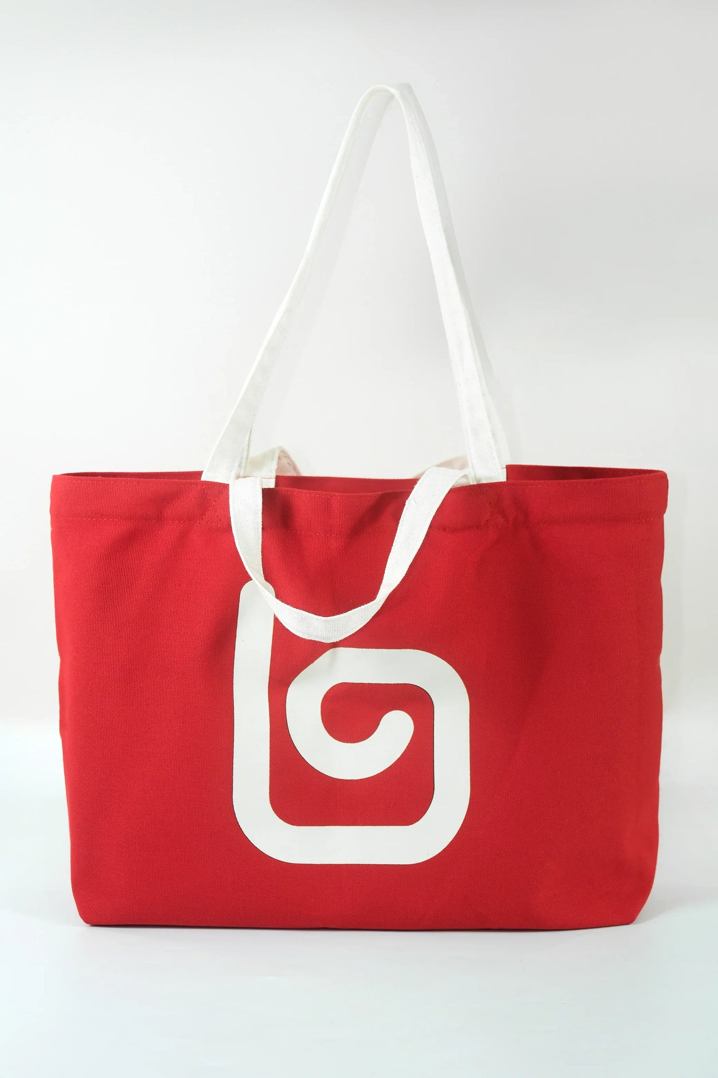 Olaben Multi Strap Canvas Tote Bag - Red - Olaben