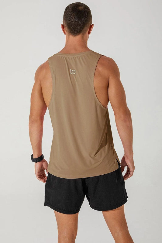 Ricard Tank - Cappuccino - Olaben - Mens Tank Top