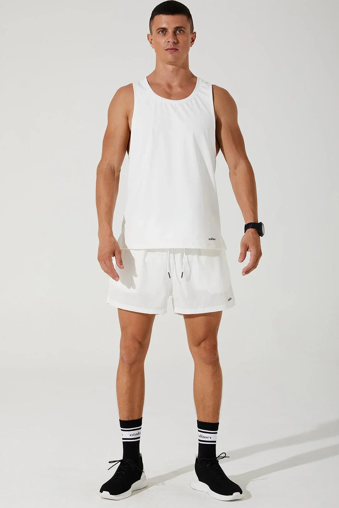 Ricard Tank - White - Olaben - Mens Tank Top