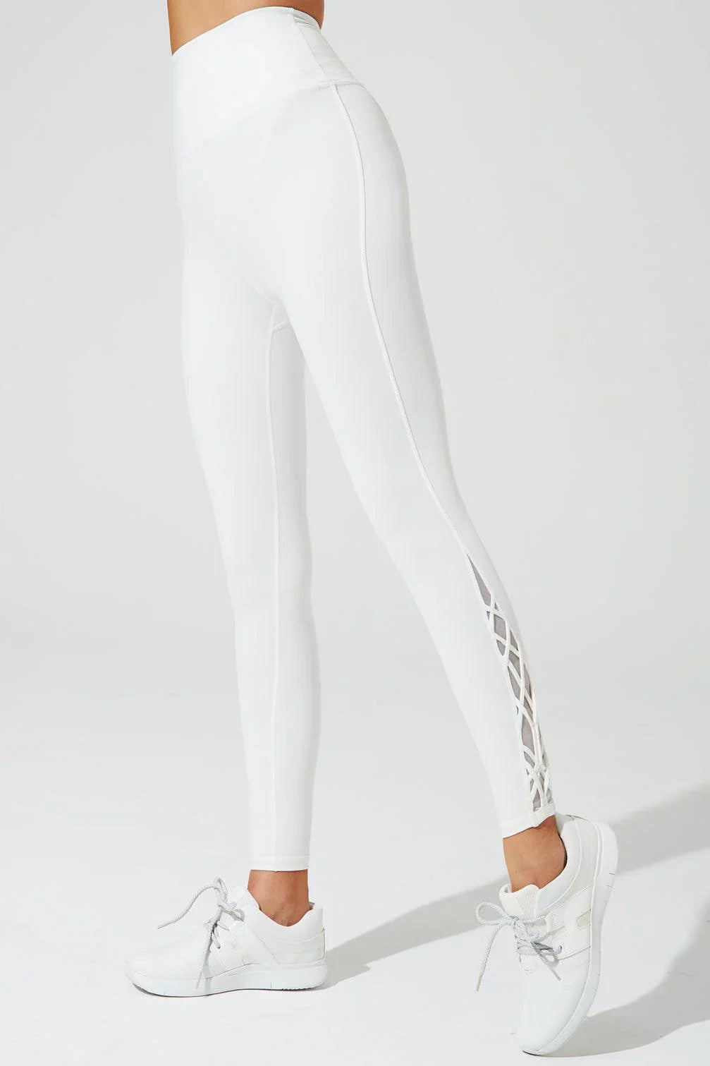S'Angria 7/8 High Waist Legging - White - Olaben - Womens Leggings