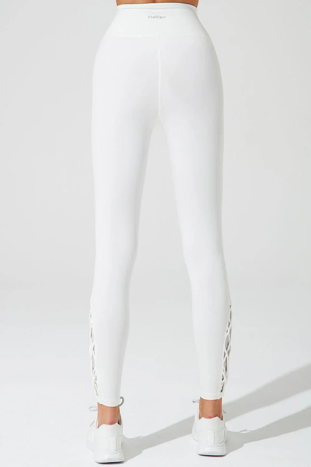 S'Angria 7/8 High Waist Legging - White - Olaben - Womens Leggings
