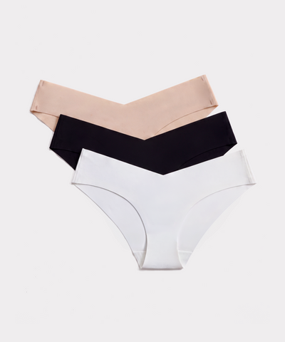 Seamless V Cut Underwear - Neutrals