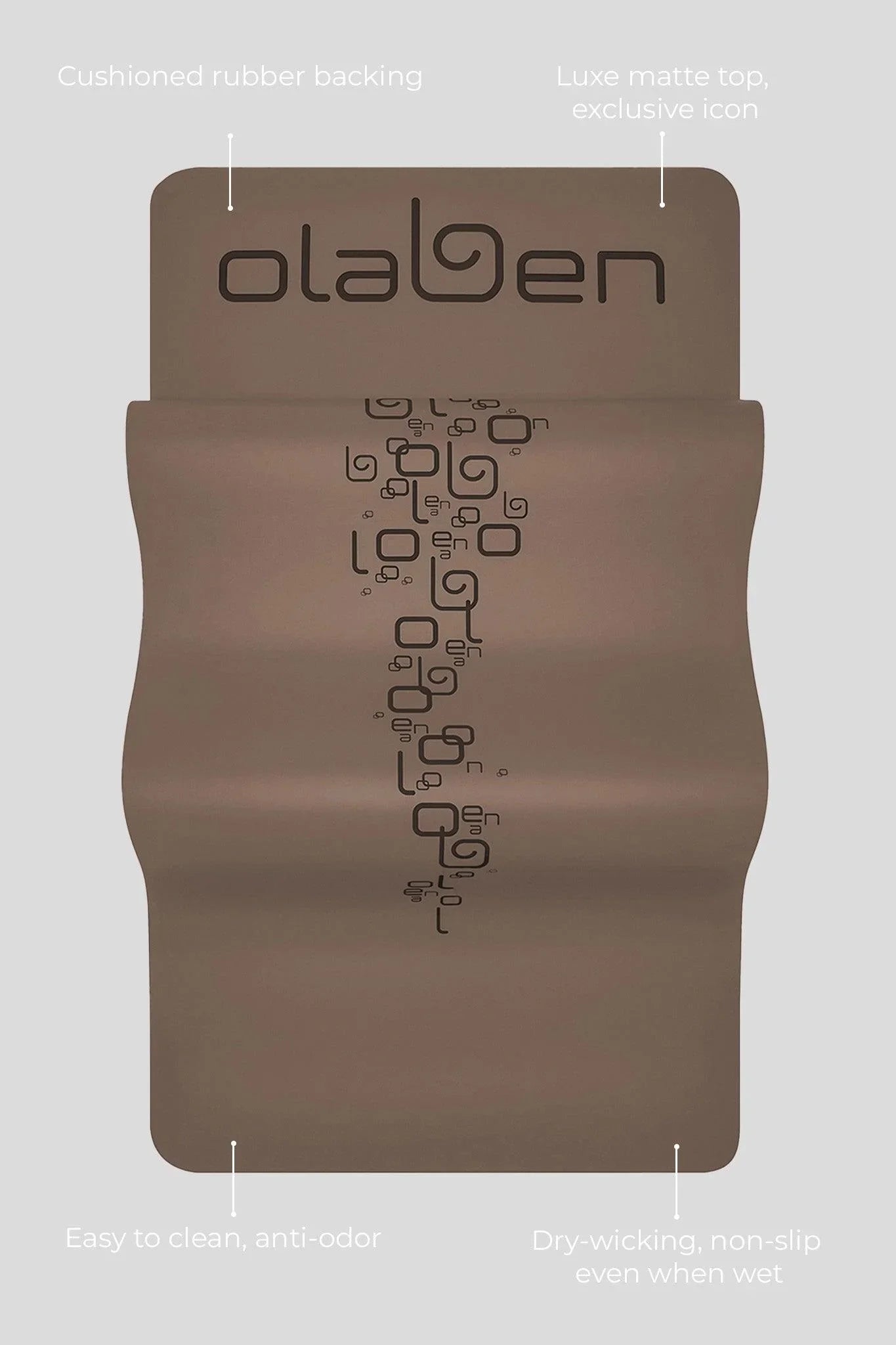 Signature Yoga Mat - Espresso - Olaben - Yoga Mats