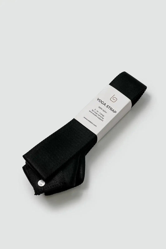 Premium Yoga Strap - Black - Olaben