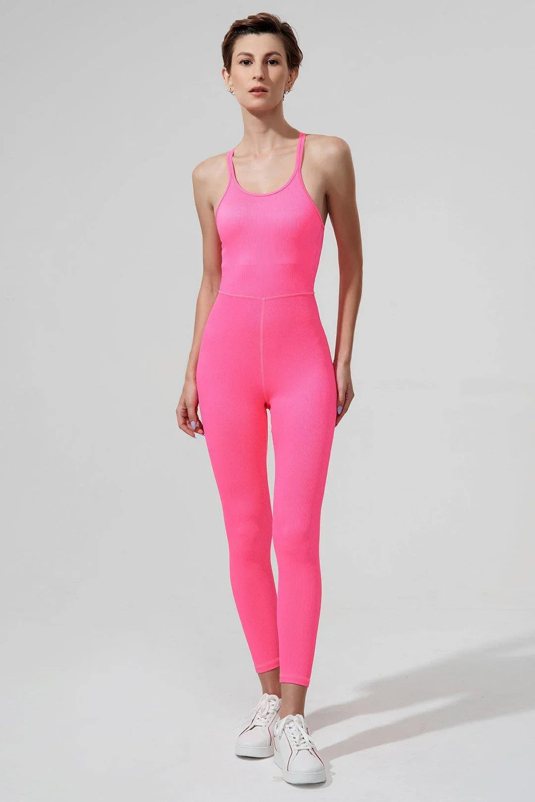 Suave Pulpa Jumpsuit - Hot Pink - Olaben - Womens Jumpsuit