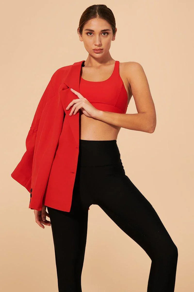 Tifan Blazer - Persian Red - Olaben - Womens Jacket