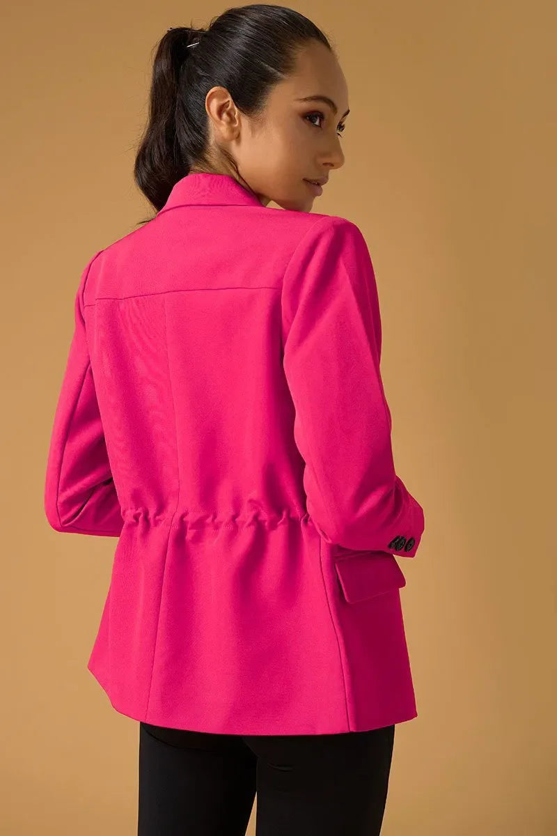 Tifan Blazer - Pink Coral - Olaben - Womens Jacket