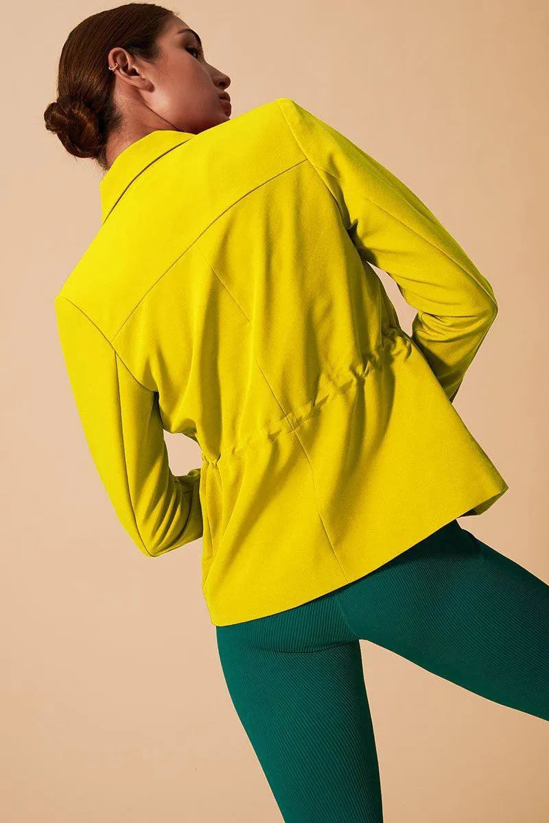 Tifan Blazer - Yellow Delis - Olaben - Womens Jacket