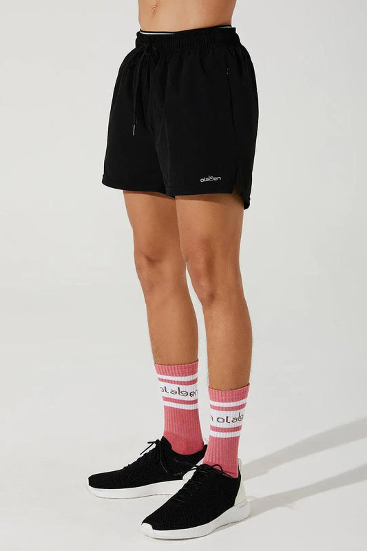 Verney 5'' Adapt Running Short - Black - Olaben