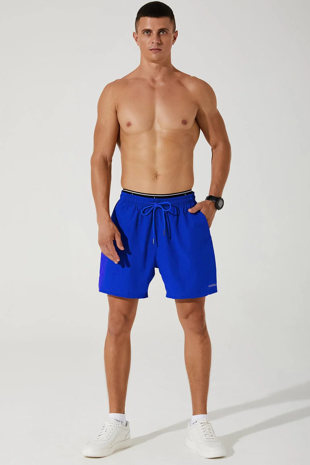 Verney 5'' Adapt Running Short - Blue - Olaben - Mens Shorts