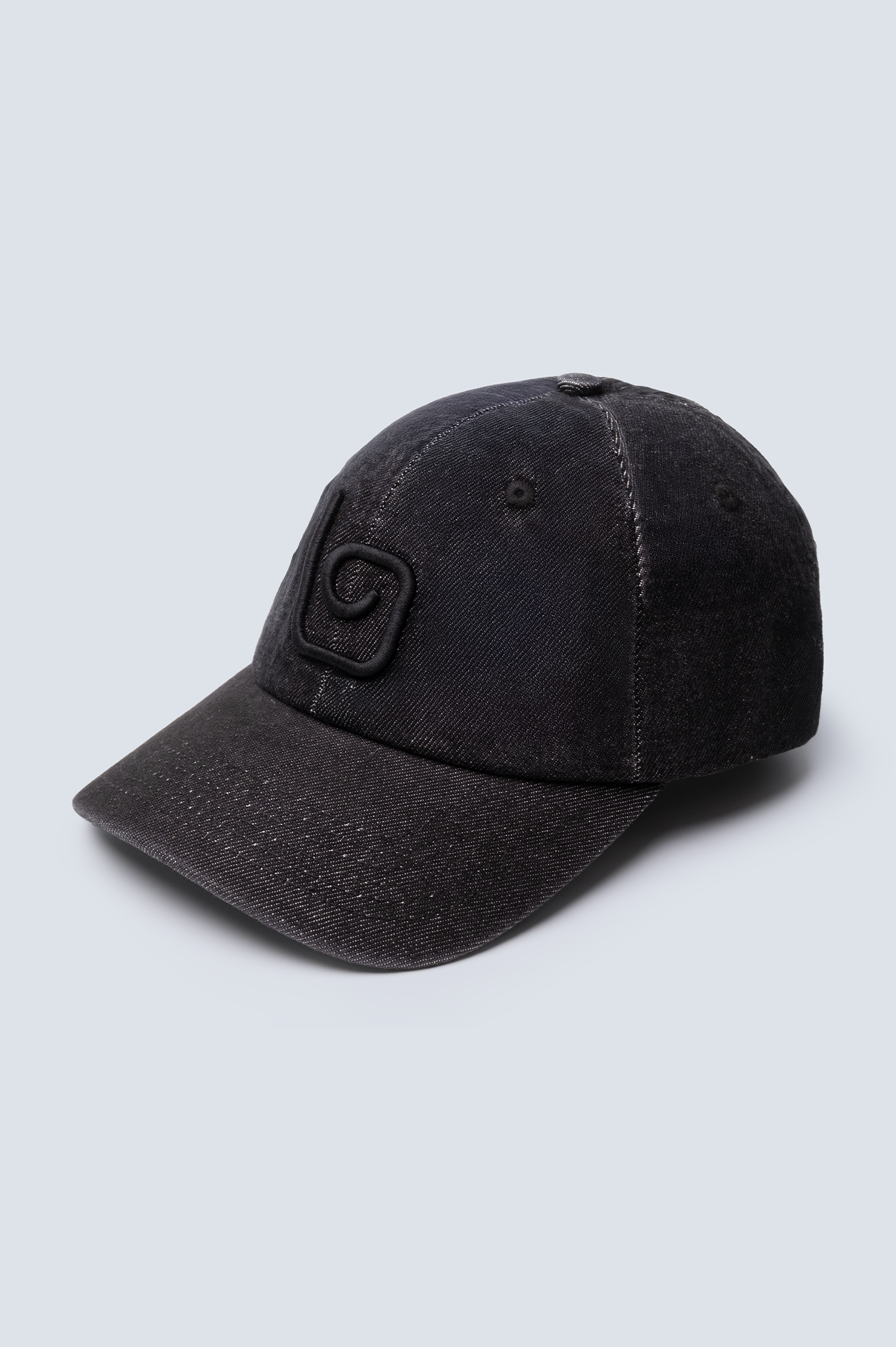 Washed Olaben Cap - Black
