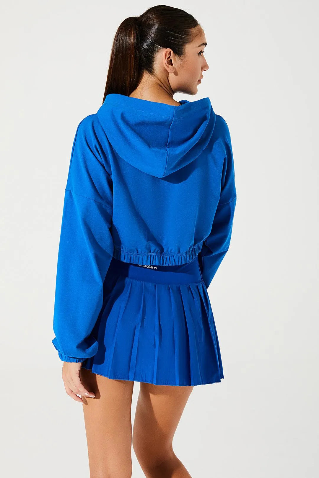 Women's Hoodie Croptop - Atlantis - Olaben - Womens Hoodie