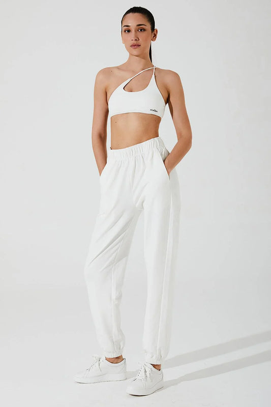 Woman Janet Sweatpant - White - Olaben