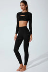 Zaps Top - Black - Olaben - Womens Long Sleeve