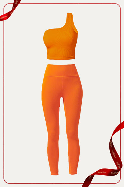 Christie Bra & Querida Legging - Tangerine