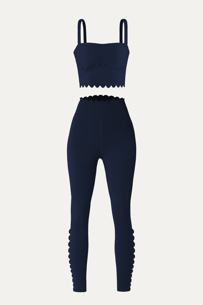 Helena Bra & Minerva Leggings - Navy Blue