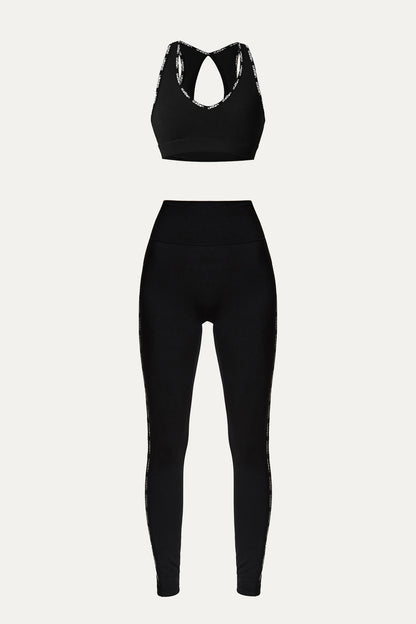 Mahea Bra & Legging - Black