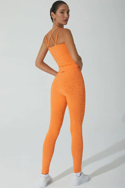 Classic Déese Fleur Legging 3D - Sunset