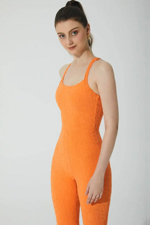 Classic Mimosa 3D Jumpsuit - Sunset - Olaben