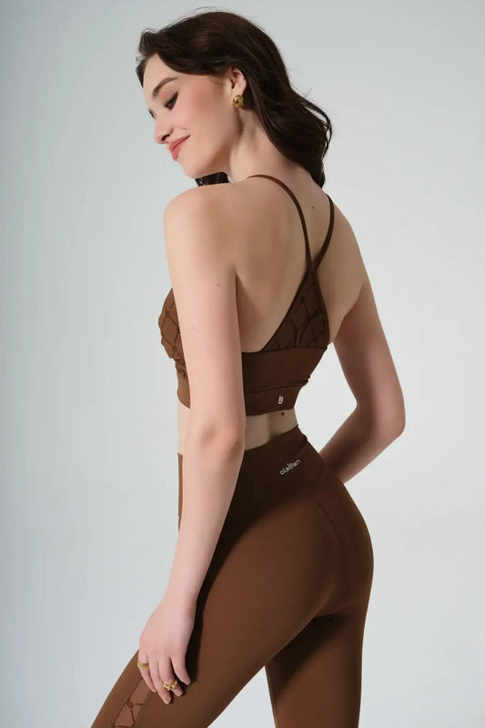 Lani Monogram Bra - Gingerbread - Olaben