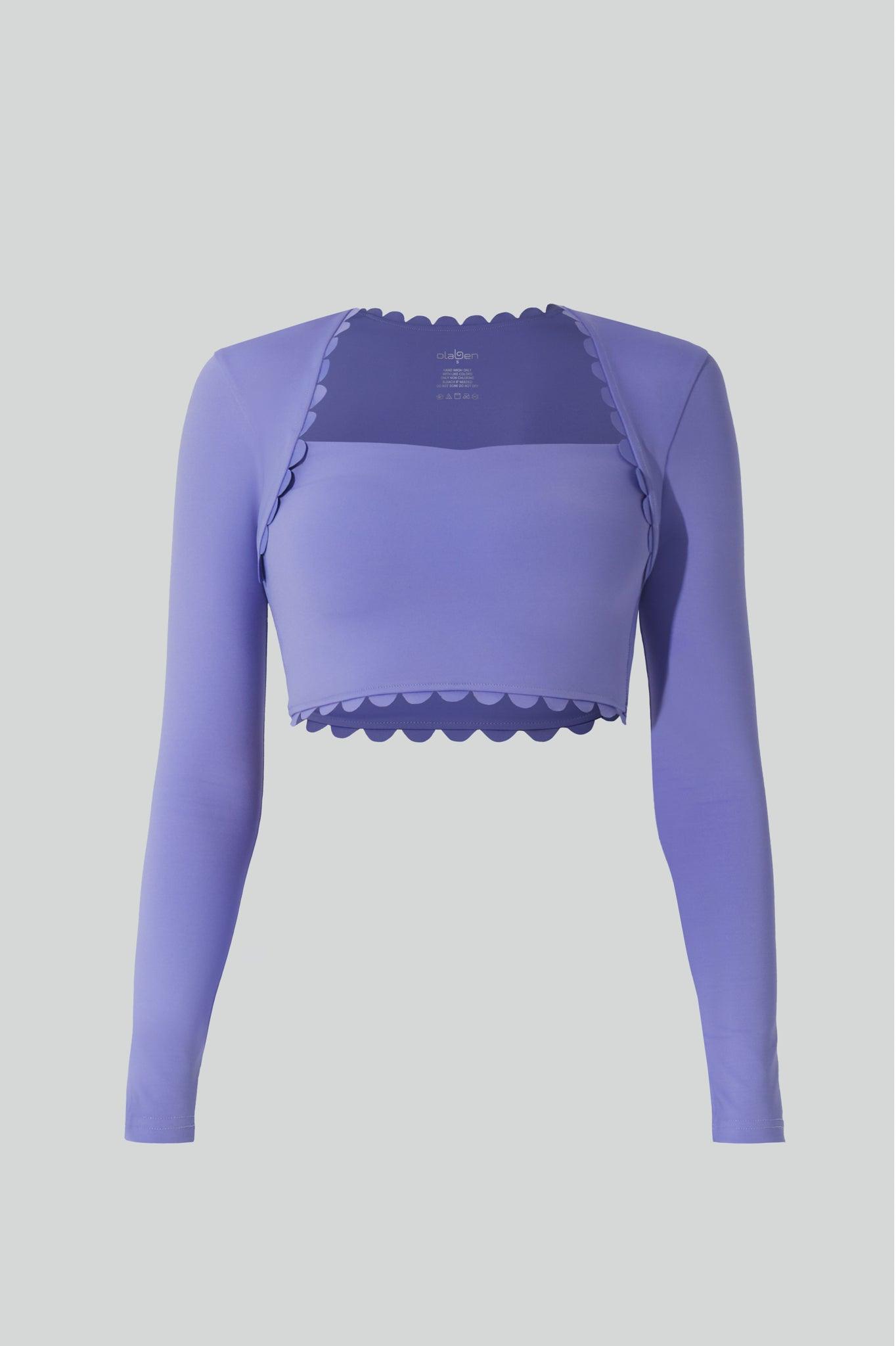 Aster Long Sleeve Top - Very Peri - Olaben - Womens Long Sleeve