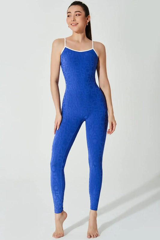 Classic Coeur Del Jumpsuit 3D - Royal Blue - Olaben