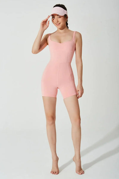 Kyra Pocket Onesie - Baby Pink