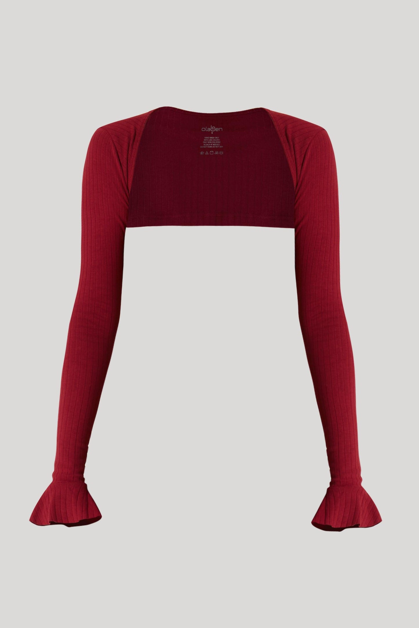 Stylized Bolero Crop - Raspberry Radiance - Olaben - Womens Long Sleeve