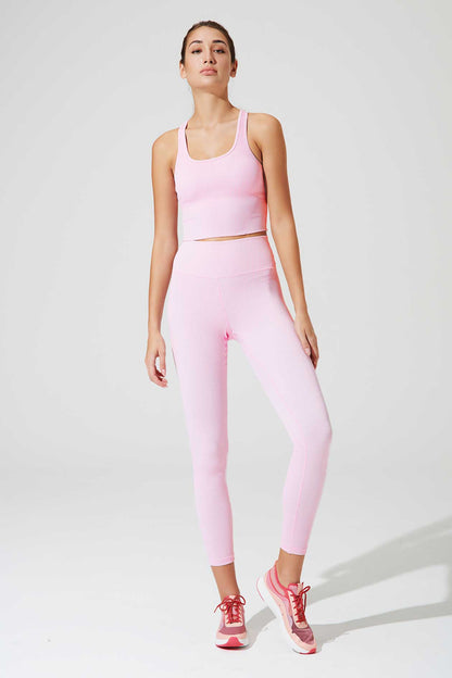 High-waist ribbed leggings in gilly pink for women - OW-0127-WLG-PK - 3.jpg