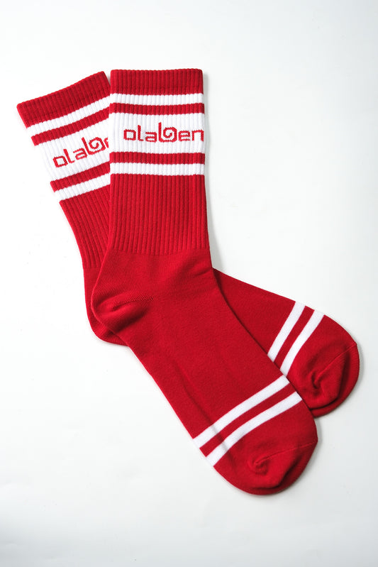 Daily Crew Sock 3.0 - Red