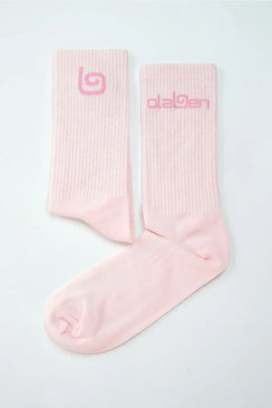 Olaben Quarter Socks - Baby Pink - Olaben