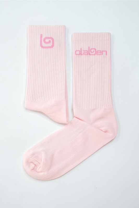 Olaben Quarter Socks - Baby Pink