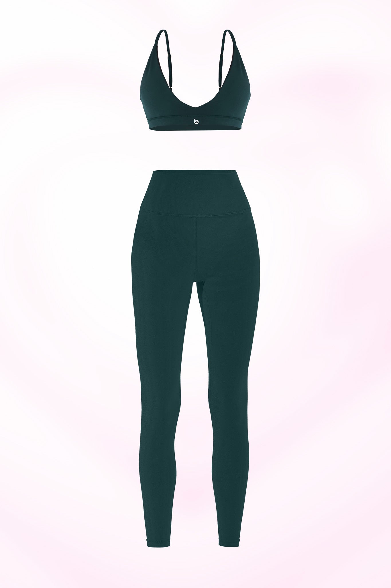 Brynn Bra & Hana Legging - Midnight Green