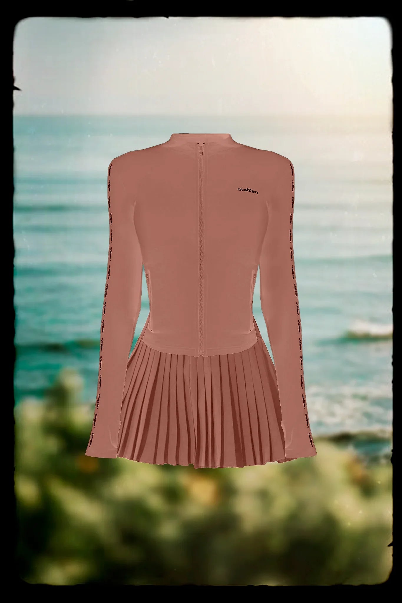 Emelie Define Jacket & Birgit Pleated Skirt - Ash Rose - Olaben - Bundle