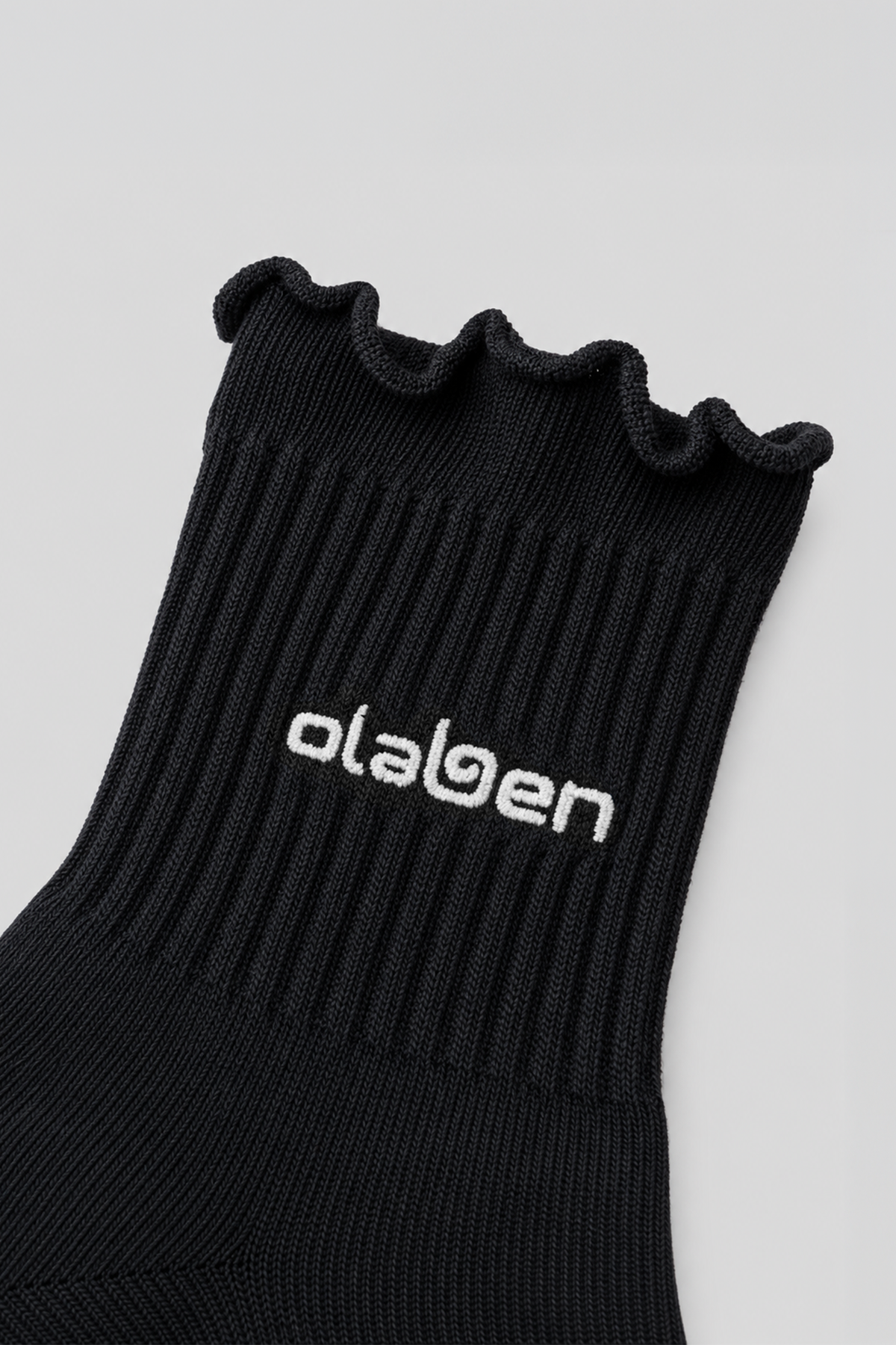 Olaben Frill Socks - Black