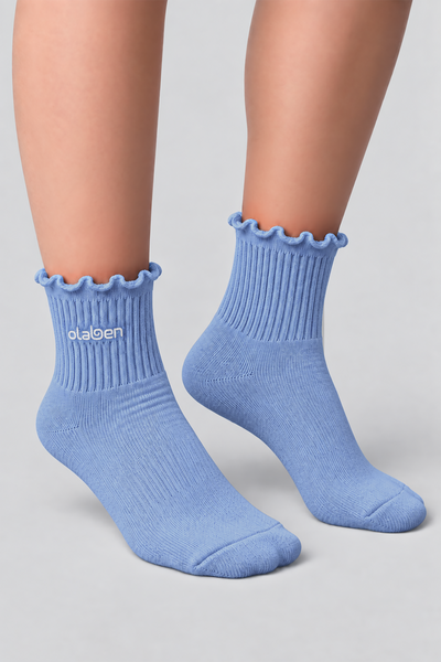 Olaben Frill Socks - Mist