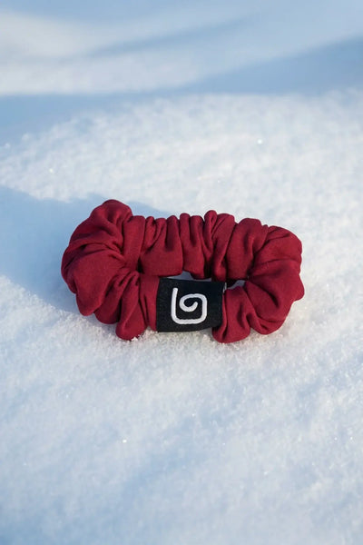 Olaben Luxe Hair Scrunchie - Red