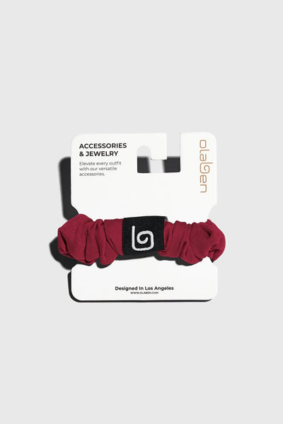 Olaben Luxe Hair Scrunchie - Red