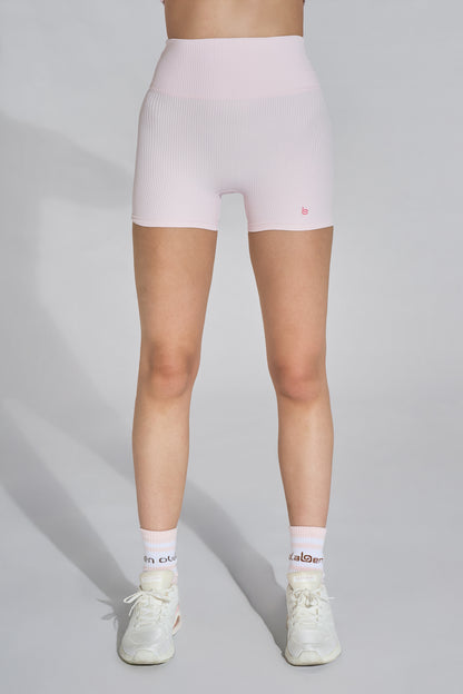 Quần Đùi Amy Ribbed - Pink Babe