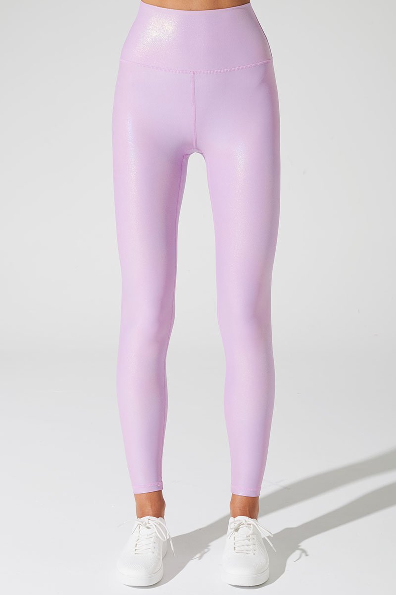 Stylish Cesaria women's leggings in Selago Violet Purple color, perfect for a fashionable look.