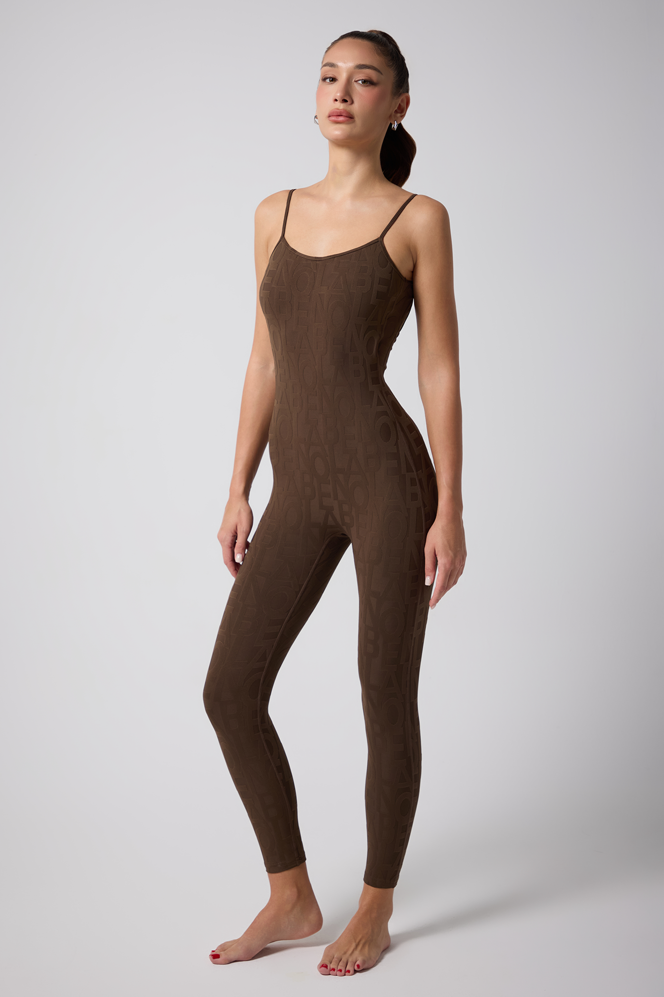 Classic Coeur Del Jumpsuit 3D - Chocolate