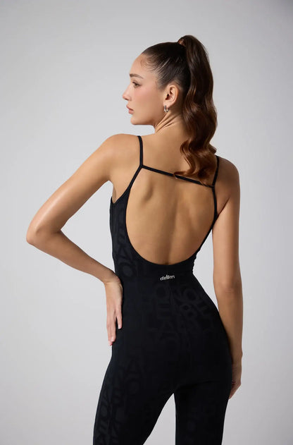 Classic Coeur Del Jumpsuit 3D - Coal - Olaben