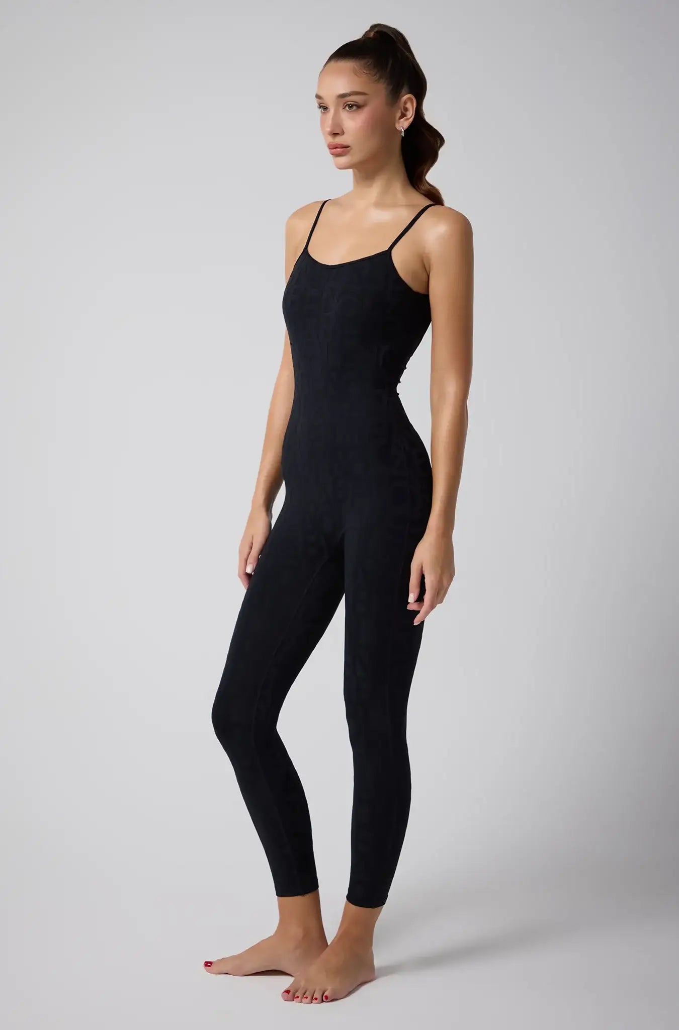 Classic Coeur Del Jumpsuit 3D - Coal - Olaben